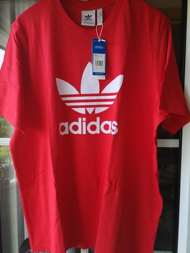 Adidas herren shirt trefoil - t-shirt,