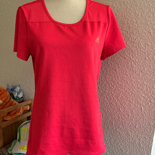 Adidas damen shirt rot - damen, t-shirt